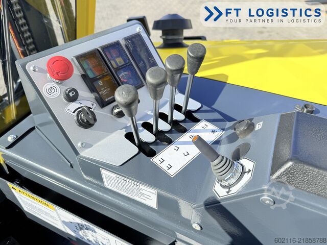 4-way forklift Combilift CB4500 GAS TRIPLEX 6400 FORK POSITIONER