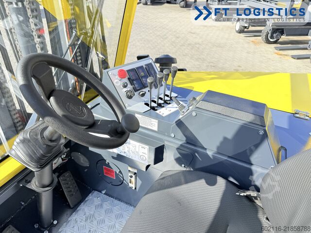 4-way forklift Combilift CB4500 GAS TRIPLEX 6400 FORK POSITIONER