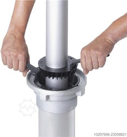 Ground mounting for flagpole, diameter 90 mm – 1 piece  