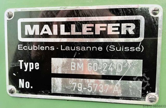 Extruder Maillefer BM 60-24 D