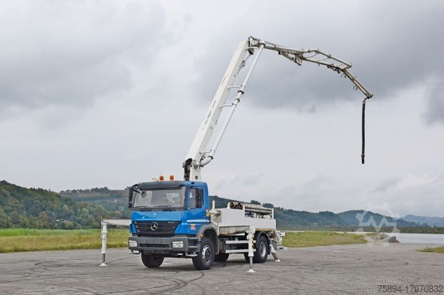 Concrete pump truck MERCEDES-BENZ AXOR 1833 * Betonpumpe 26 m + FUNK * TOP
