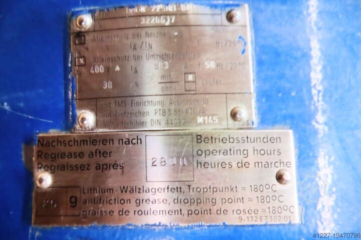 Electric motor 45 kW 1475 rpm Ex Flender ATB-Loher DNGW-225MB-04R Ex-geschützt