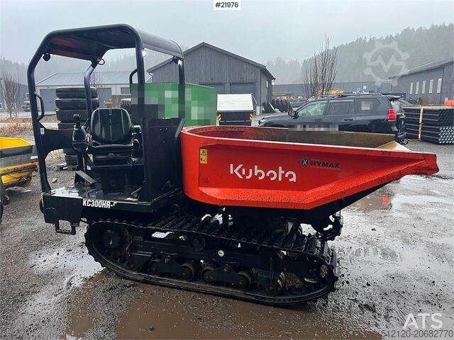 Muldenfahrzeug Kubota kc300hr-5 crawler dumper