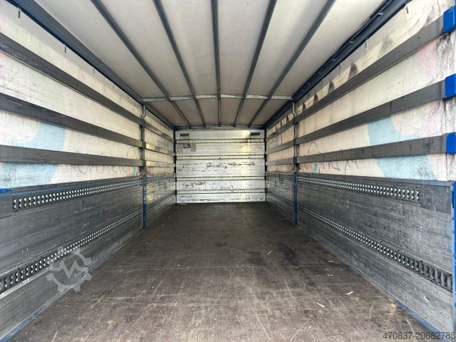 Flatbed truck with tarp SCANIA G 280 / LBW / Pritsche 7,3 m / 1 x Liege