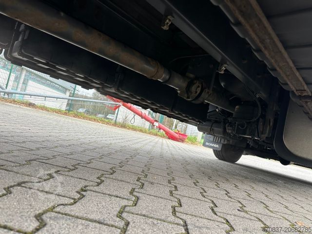 Flatbed truck with tarp SCANIA G 280 / LBW / Pritsche 7,3 m / 1 x Liege