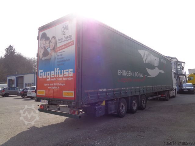Semitrailer KÖGEL S24-1 Mega 435/50 R19,5 Liftachse SAF