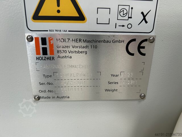 Edge banding Holz Her Auriga 1308 XL Power
