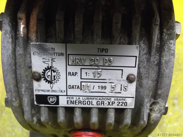 Gear motor 0.55 kW 93 rpm MGM CF80A4