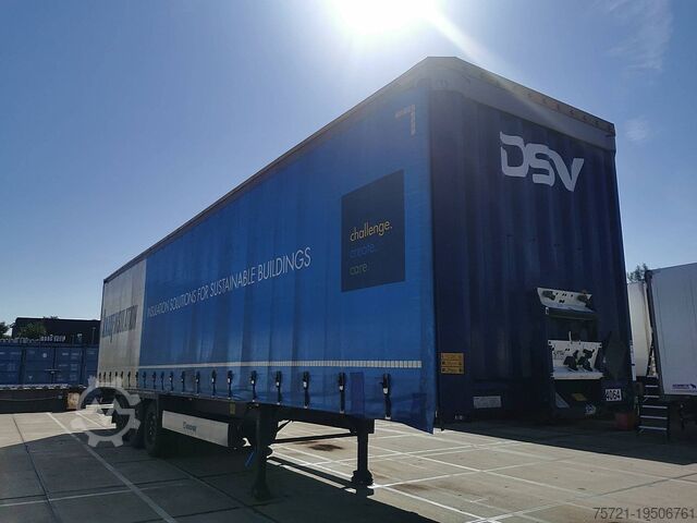 Schiebeplanen KRONE SDP 02 BÄR 2 TONS TAILLIFT