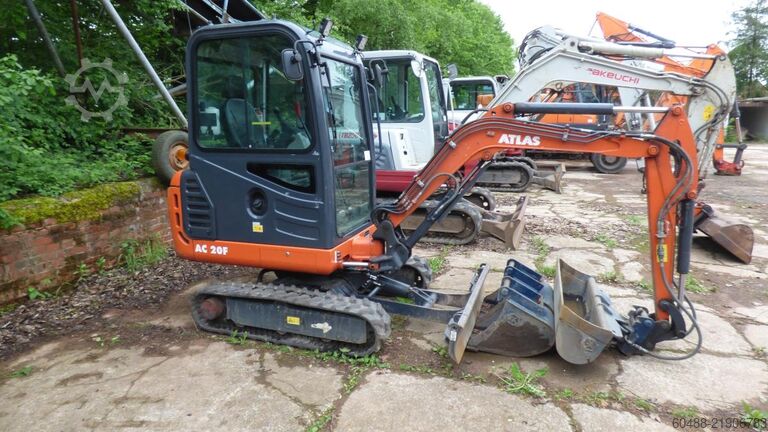 Mini crawler excavator ATLAS AC 20