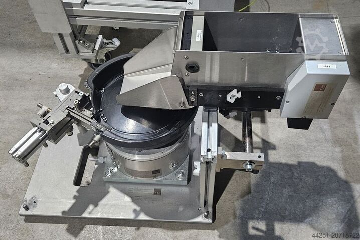 Zuführgerät Wendelförderer Bandbunker WSM Automation SZ-250K