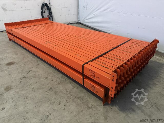 Hochregallager Palettenregaltraverse Duwic / K: 100 x 50 mm lichte Weite: 2.705 mm