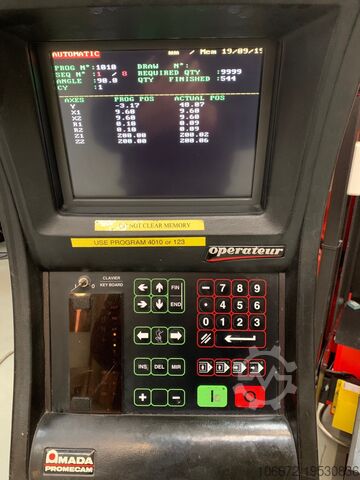 HYDRAULIC PRESS BRAKE AMADA PROMECAM APX 8025