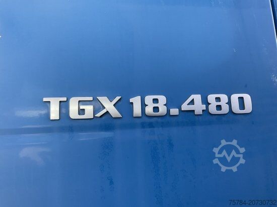 Standard SZM MAN TGX 18.480 4X2 BLS XXL-FHAUS, RETARDER