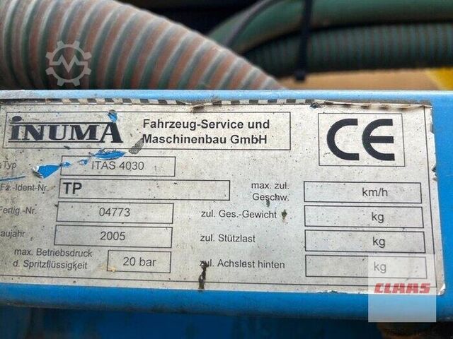 Pesticide sprayer Inuma ITAS 4030