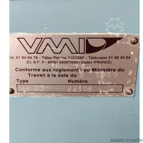 40L planetary mixer VMI M-x40
