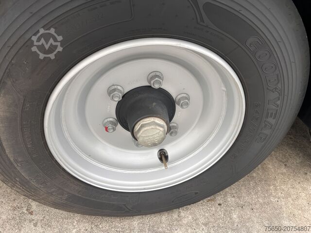 Open trailer with tarp Möslein TPS 105 D-L  Planenanhänger, Ladebordwand + Durchladbar neuwertig