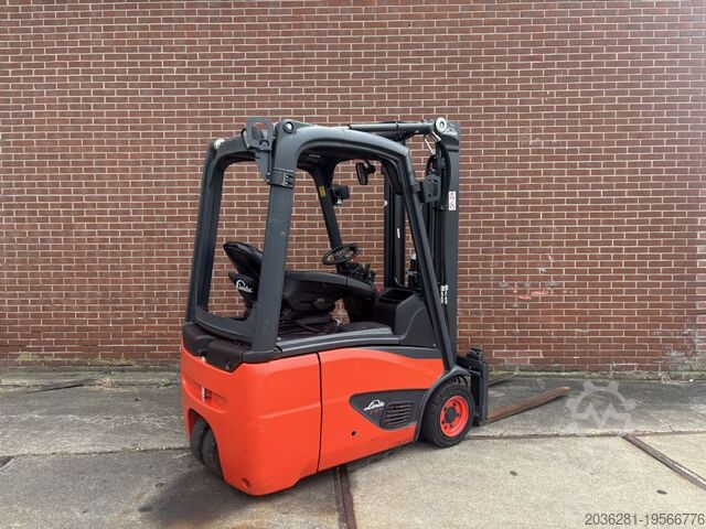Electric 3-wheel forklift Linde E15-02