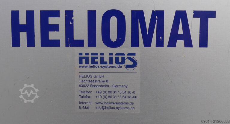 Portion dryer / Pre-drying station Helios Heliomat 6K