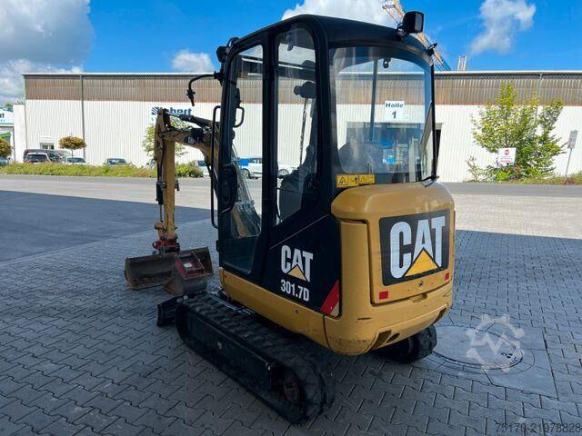 Mini excavator CAT 301.7D / 2015 / nur 1.588h /