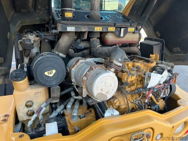 Loader CAT 908M / 1.554h / Gabel / Schaufel