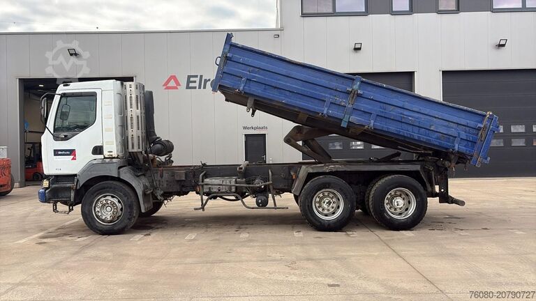 3-Seiten-Kipper Renault Kerax 320 (BOITE MANUELLE / LAMES / GRAND PONT ...