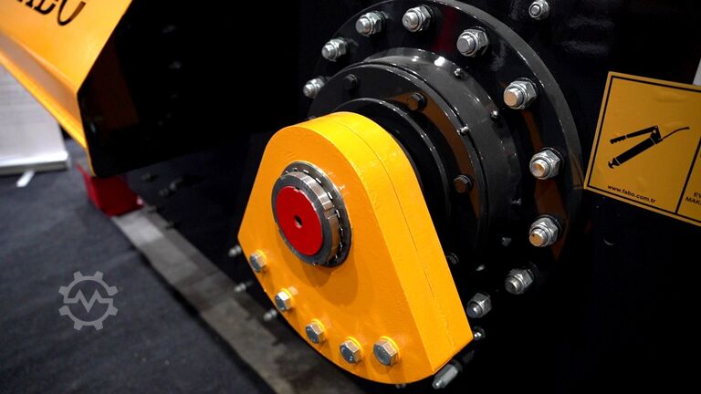 Vibrationssieb FABO Titreşimli Elek Vibrating screen HTE2260 Çift Milli Yatay Titreşimli Elek