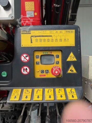 Containertransport (Hakenlift) DAF XD 450 FAN FAssi F235A.2.23 E-Dynamic + TAM T20...