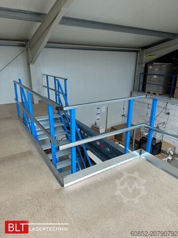 Lagerbühne 5x15m Lagerbühne , Belastung : 500kg/qm Unterkante: 3m ,ca. 75qm , Systembühne