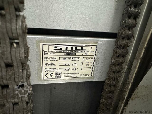 VS-22601 elektrische Triplex-Stapler Still, Hubhöhe 5316 mm, Baujahr 2019 STILL EXV SF 14