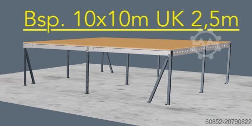 Lagerbühne Lagerbühne auf Wunschmaß ! Traglast 250 - 1000 kg/qm