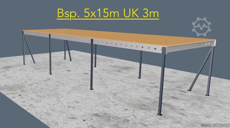 Lagerbühne Lagerbühne auf Wunschmaß ! Traglast 250 - 1000 kg/qm