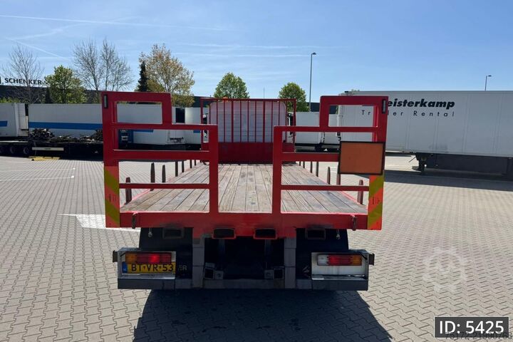 Platform trailer Mercedes-Benz Axor 1824 Day Cab, Euro 4, / EPS Automatic /6,4...