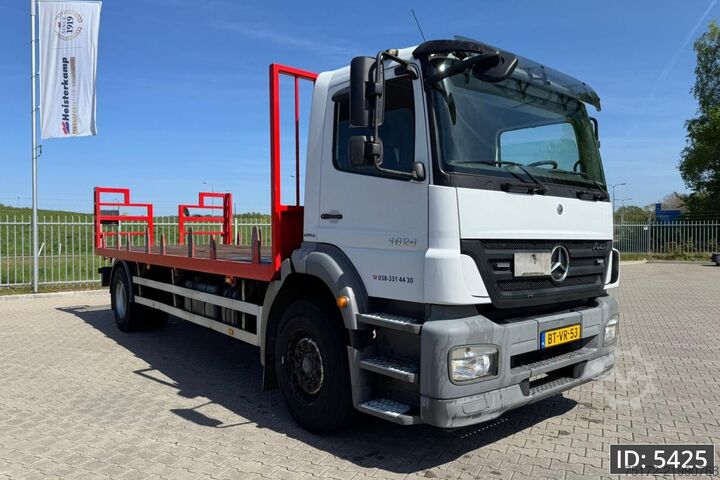 Platform trailer Mercedes-Benz Axor 1824 Day Cab, Euro 4, / EPS Automatic /6,4...
