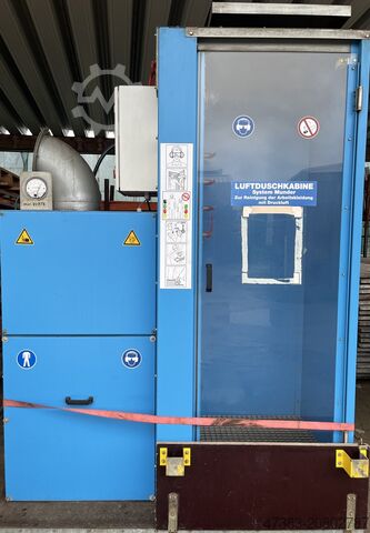 Luftduschkabine Personenschleuse Munder ML 1