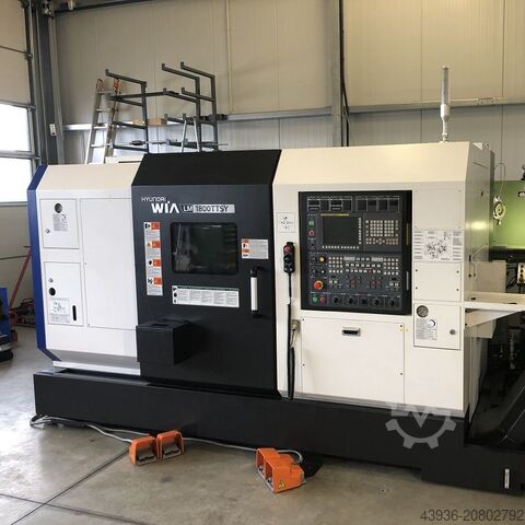 CNC Drehmasch Y Achse HYUNDAI L1800TTSY HYUNDAI LM1800TTSY
