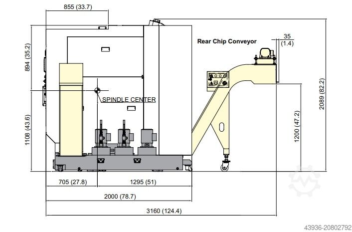 CNC Drehmasch Y Achse HYUNDAI L1800TTSY HYUNDAI LM1800TTSY