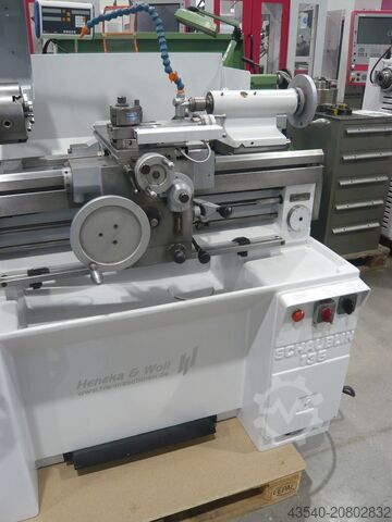 Leit-/Zugspindeldrehmaschine Schaublin 135 mit Zubehör