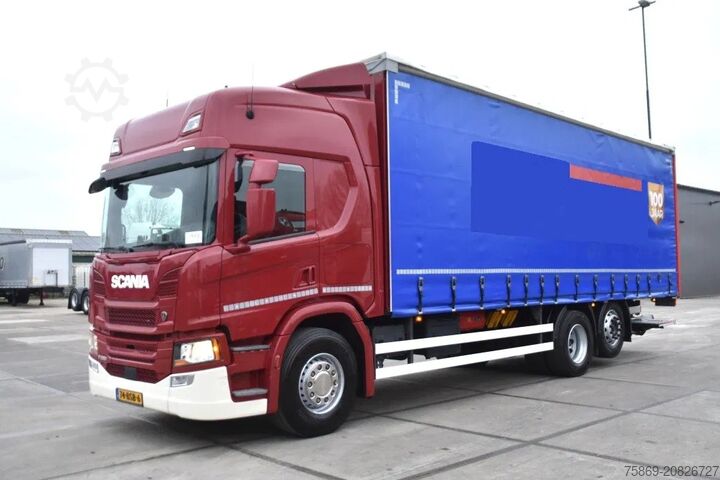 Schiebeplane Scania P280 NGS 6X2*4 - NEW TACHO - SLIDING CURTAINS/R...