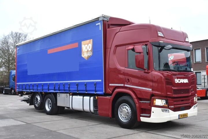 Schiebeplane Scania P280 NGS 6X2*4 - NEW TACHO - SLIDING CURTAINS/R...
