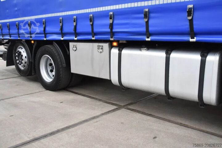 Schiebeplane Scania P280 NGS 6X2*4 - NEW TACHO - SLIDING CURTAINS/R...