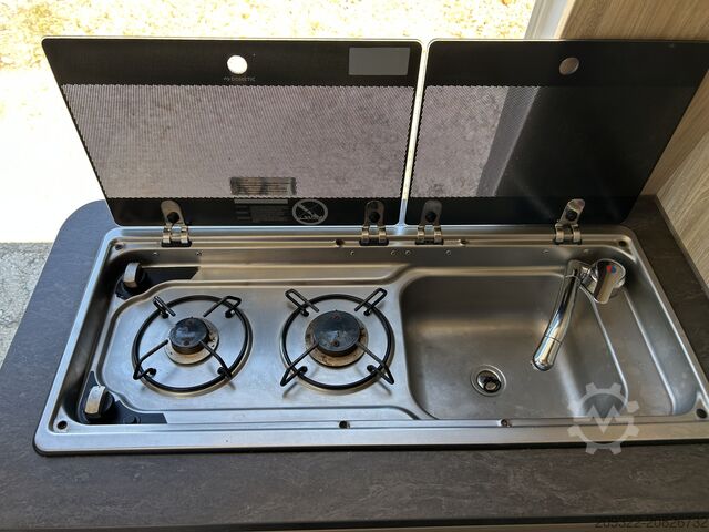 Wohnwagen/Wohnmobil Fiat Weinsberg Carabus 600 K | 4 Posti Letto | Completamente Attrezzato