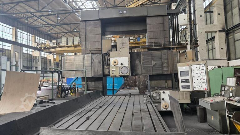 Reihenbohrmaschine Fritz Heckert FZ 1600x1600x4000/4