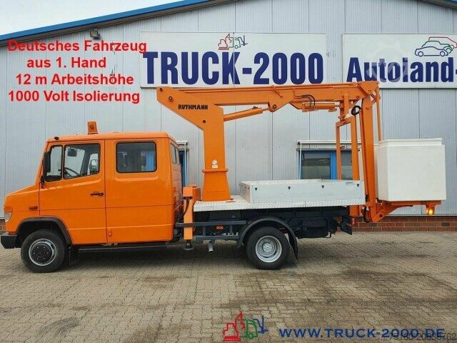 Van Mercedes-Benz Vario 614 Ruthmann 12m Arbeitsbühne 1000V Isol.