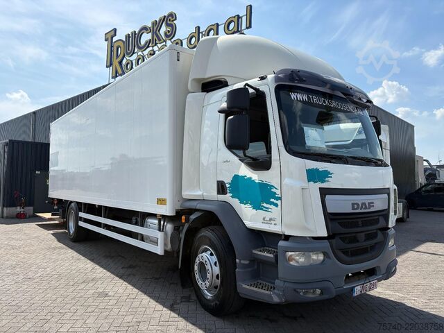 Box body DAF LF 310 + 19T + DHOLLANDIA lift + EURO 6 + 8.21 ...