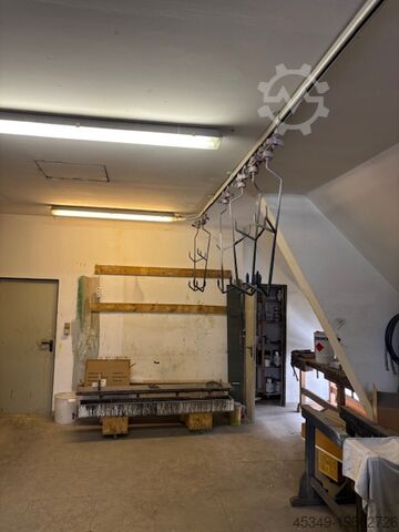 Complete paint shop Lackierbahn/Spritzhakenbahn