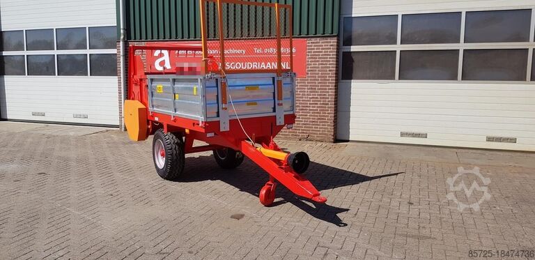 Manure spreader Mini meststrooier 2.5T - Nieuw