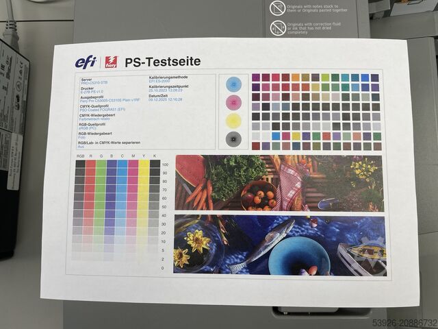 Digitaldruckmaschine Ricoh PRO C 5300s incl. Fiery, Finisher, Paper deck