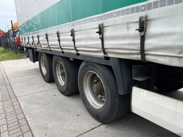 Curtain sided Krone SD / Tautliner / Boorden / BPW +Drum