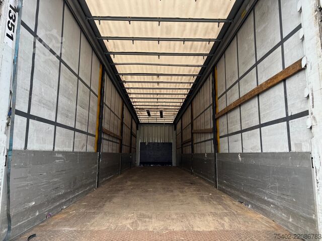 Curtain sided Krone SD / Tautliner / Boorden / BPW +Drum